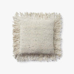 Loloi PLL0033 Ivory Pillow White Cliff Studio Throw Pillows
