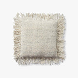 Loloi PLL0033 Ivory Pillow White Cliff Studio Throw Pillows