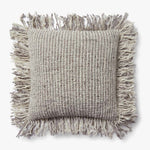 Loloi PLL0033 Ivory / Beige Pillow White Cliff Studio Throw Pillows