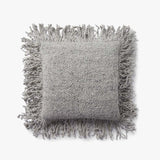 Loloi PLL0033 Lt Grey Pillow White Cliff Studio Throw Pillows
