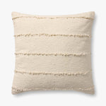 Loloi Pll0191 Ivory Pillow White Cliff Studio Throw Pillows