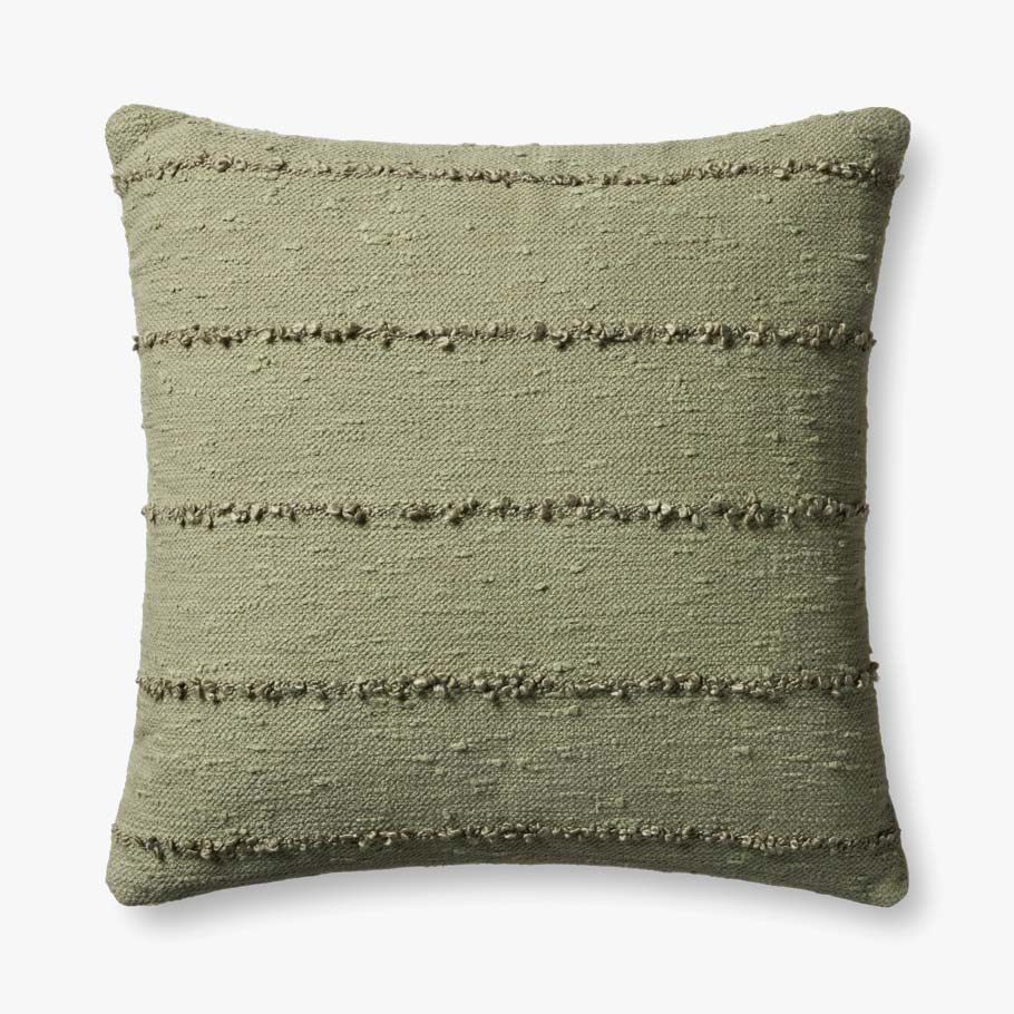 Loloi Pll0191 Moss Pillow White Cliff Studio Throw Pillows