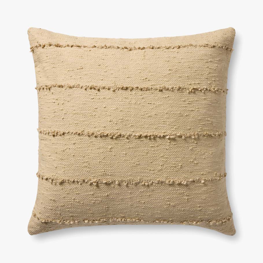 Loloi Pll0191 Natural Pillow White Cliff Studio Throw Pillows