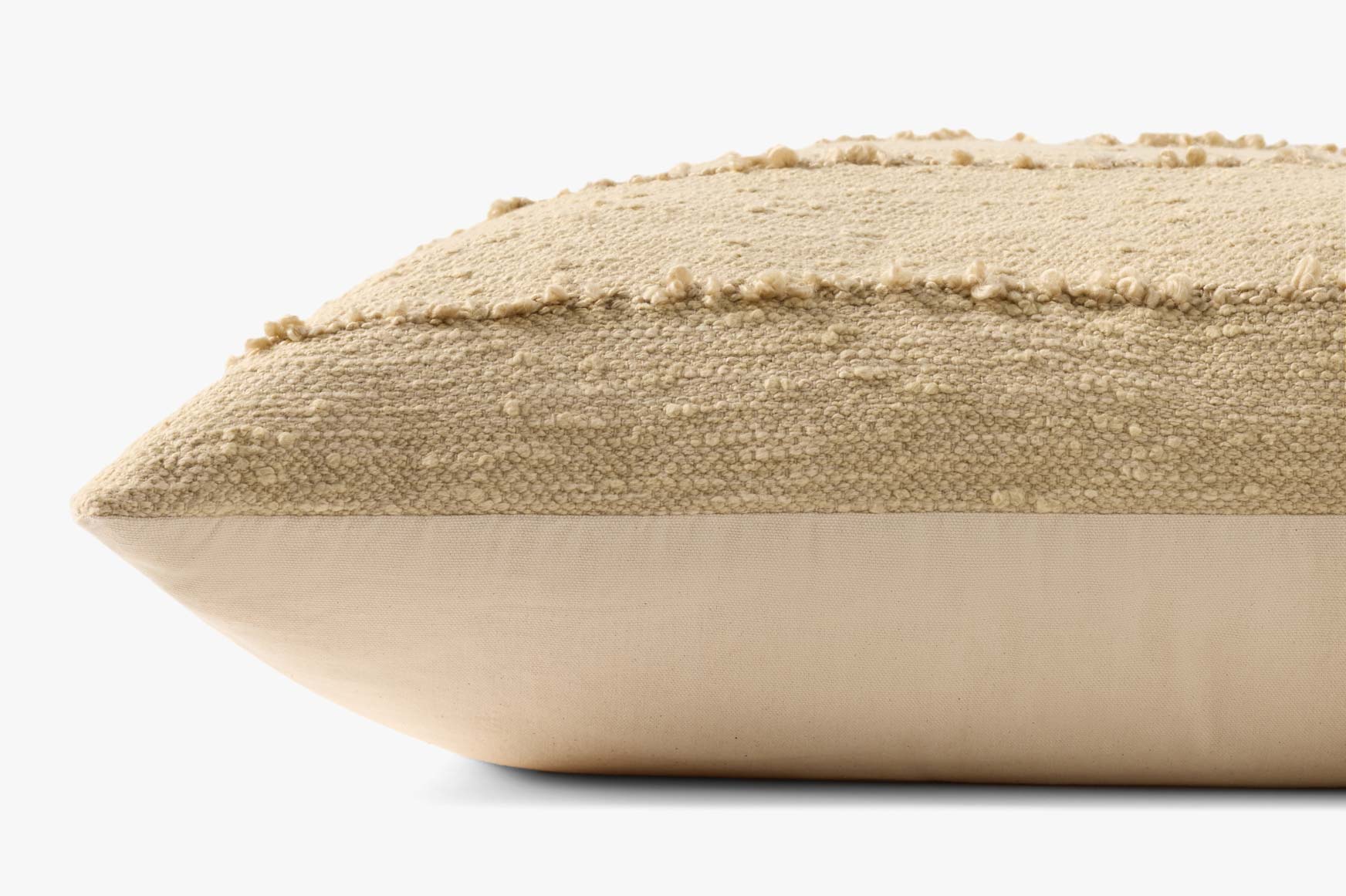Loloi Pll0191 Natural Pillow White Cliff Studio Throw Pillows