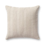 Magnolia Home by Joanna Gaines x Loloi Cameron Ivory Pillow - Image 2