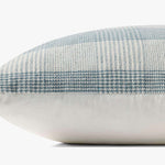 Chris Loves Julia x Loloi Auggie Blue / White Pillow White Cliff Studio Throw Pillows