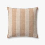 Chris Loves Julia x Loloi Auggie Orange / White Pillow White Cliff Studio Throw Pillows