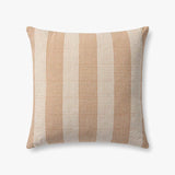 Chris Loves Julia x Loloi Auggie Orange / White Pillow White Cliff Studio Throw Pillows