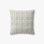 Loloi NOT NAMED Ivory / Blue Pillow White Cliff Studio Throw Pillows