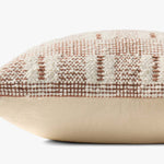 Loloi NOT NAMED Ivory / Rust Pillow White Cliff Studio Throw Pillows