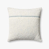 Loloi Pll0192 Ivory / Blue Pillow White Cliff Studio Throw Pillows