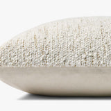 Loloi Pll0192 Ivory / Gold Pillow White Cliff Studio Throw Pillows