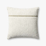 Loloi Pll0192 Ivory / Moss Pillow White Cliff Studio Throw Pillows