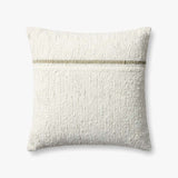 Loloi Pll0192 Ivory / Moss Pillow White Cliff Studio Throw Pillows