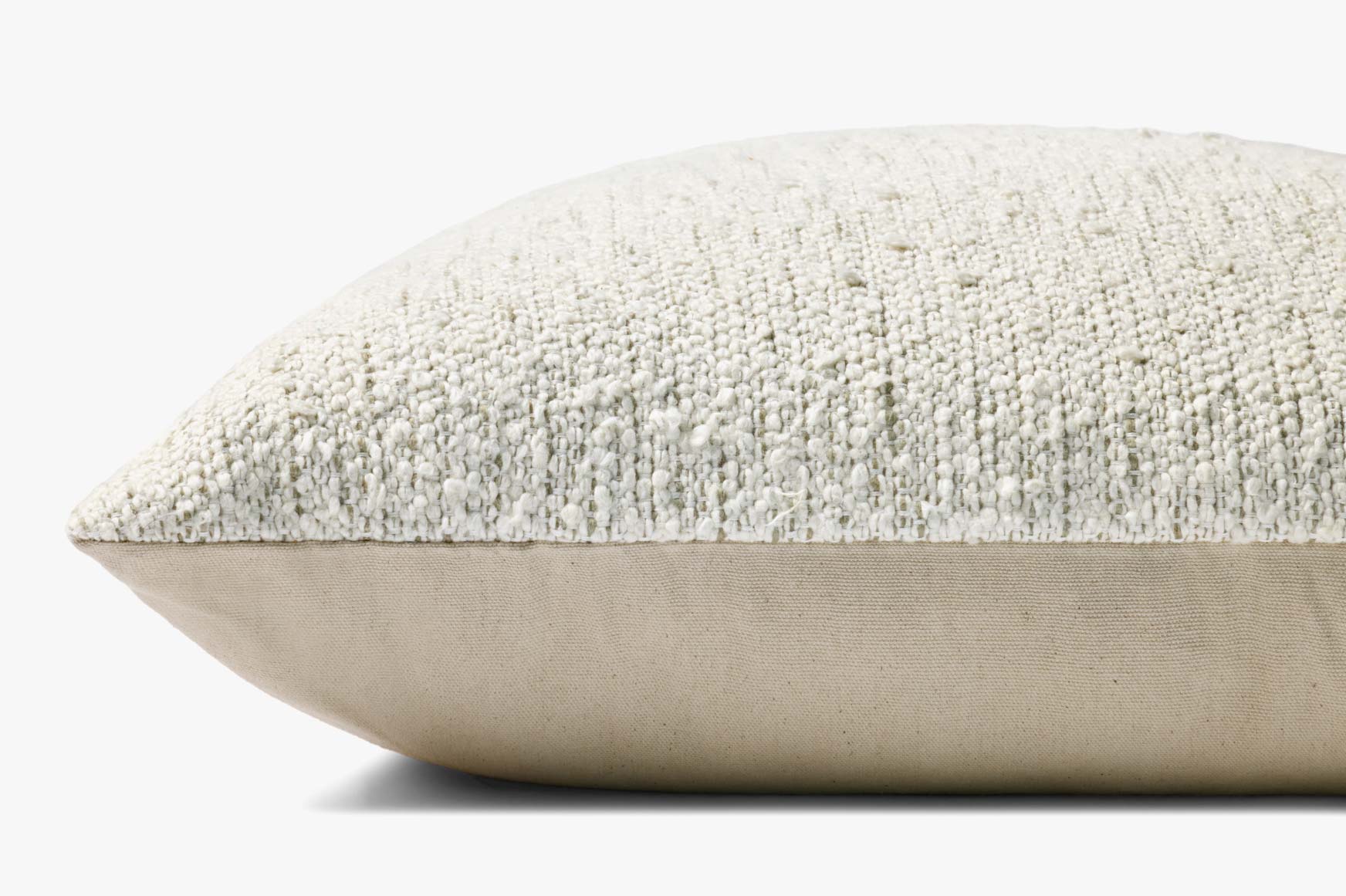 Loloi Pll0192 Ivory / Moss Pillow White Cliff Studio Throw Pillows