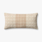 Loloi Pll0193 Natural / Rust Pillow White Cliff Studio Throw Pillows