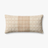 Loloi Pll0193 Natural / Rust Pillow White Cliff Studio Throw Pillows