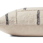 Magnolia Home by Joanna Gaines x Loloi Susanna Ivory / Charcoal Pillow - Image 3