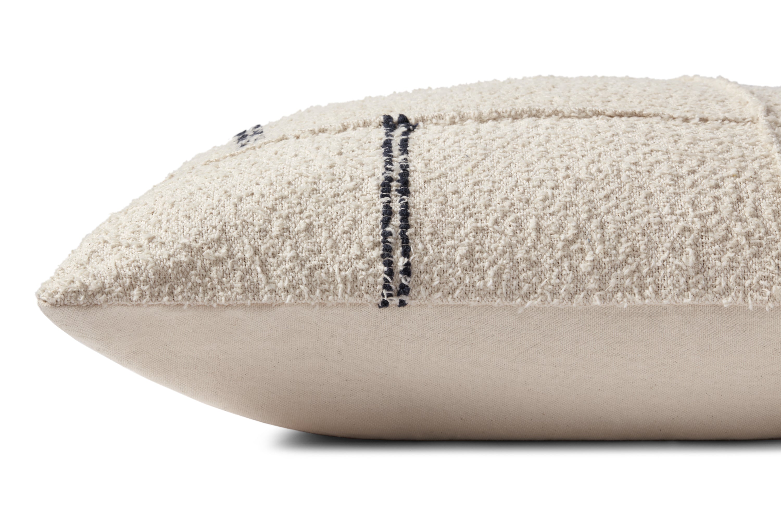 Magnolia Home by Joanna Gaines x Loloi Susanna Ivory / Charcoal Pillow - Image 4