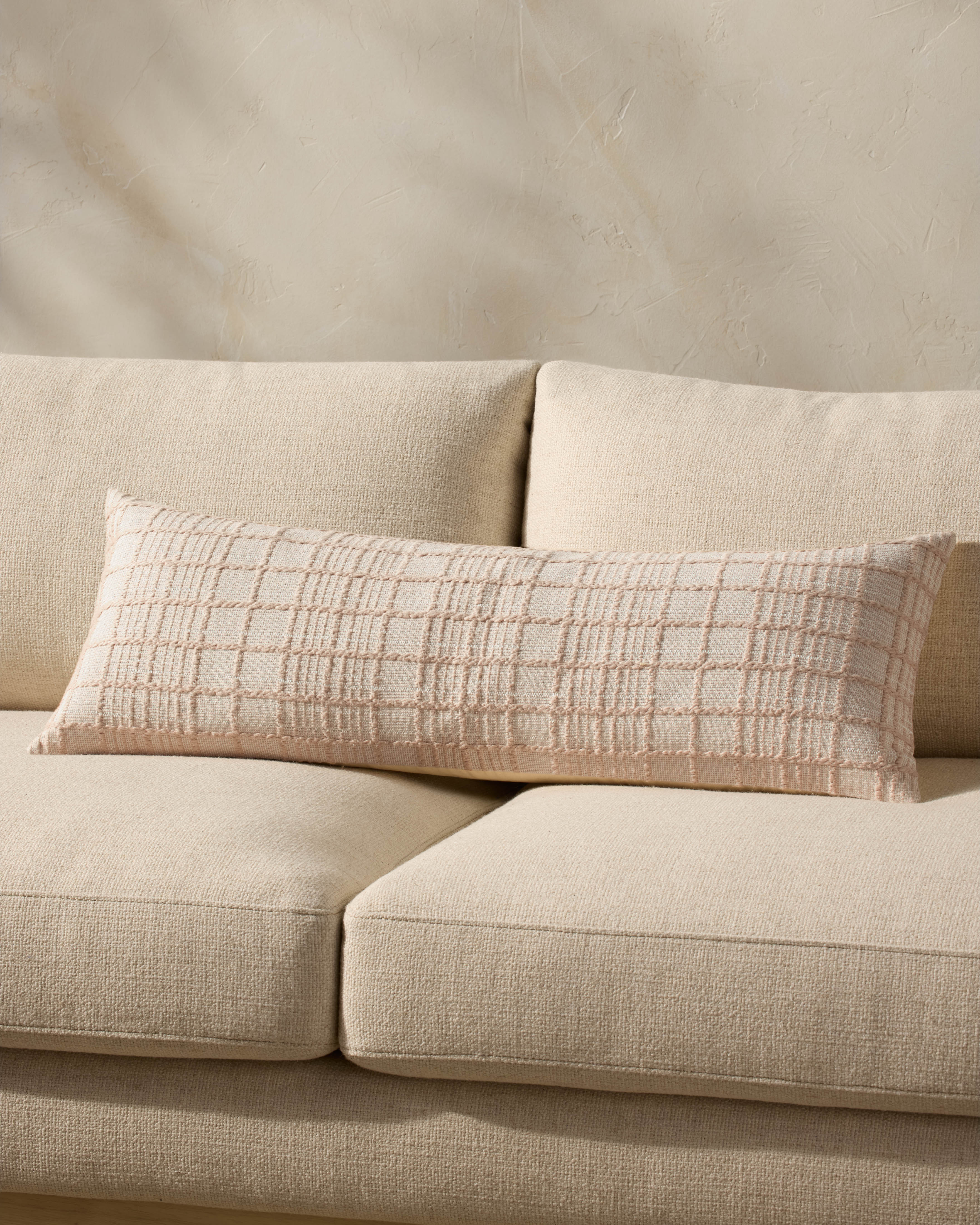 Magnolia Home by Joanna Gaines x Loloi Liv Beige Pillow - Image 6