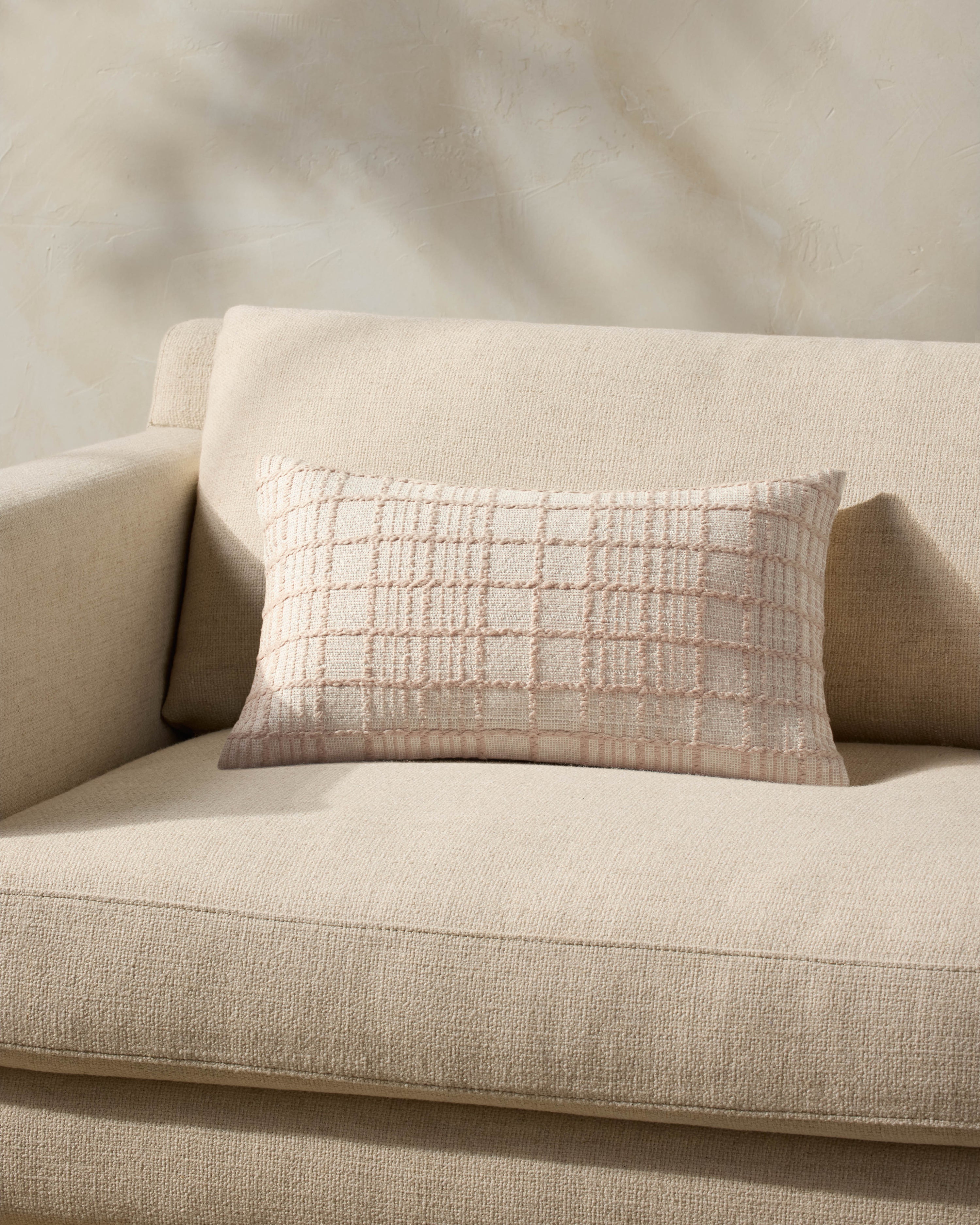 Magnolia Home by Joanna Gaines x Loloi Liv Beige Pillow - Image 5