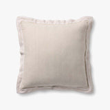 Loloi PLL0200 Natural Pillow White Cliff Studio Throw Pillows