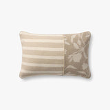 Loloi Pll0206 Natural Pillow White Cliff Studio Throw Pillows