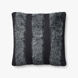 Loloi P0519 Grey Pillow White Cliff Studio Throw Pillows