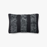 Loloi P0519 Grey Pillow White Cliff Studio Throw Pillows