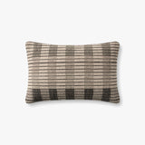 Amber Lewis x Loloi PAL0011 Ivory / Black Pillow White Cliff Studio Throw Pillows