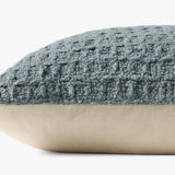 Amber Lewis x Loloi Alinah Blue Pillow White Cliff Studio Throw Pillows