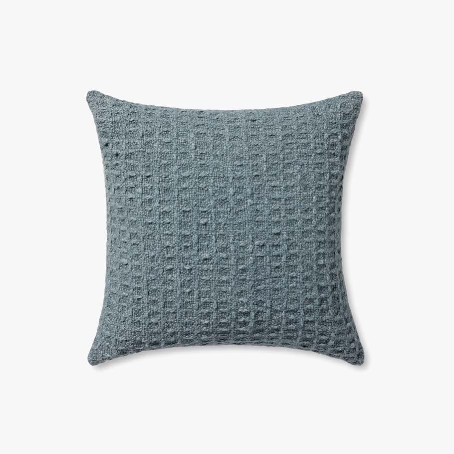 Amber Lewis x Loloi Alinah Blue Pillow White Cliff Studio Throw Pillows