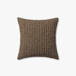 Amber Lewis x Loloi Alinah Brown Pillow White Cliff Studio Throw Pillows