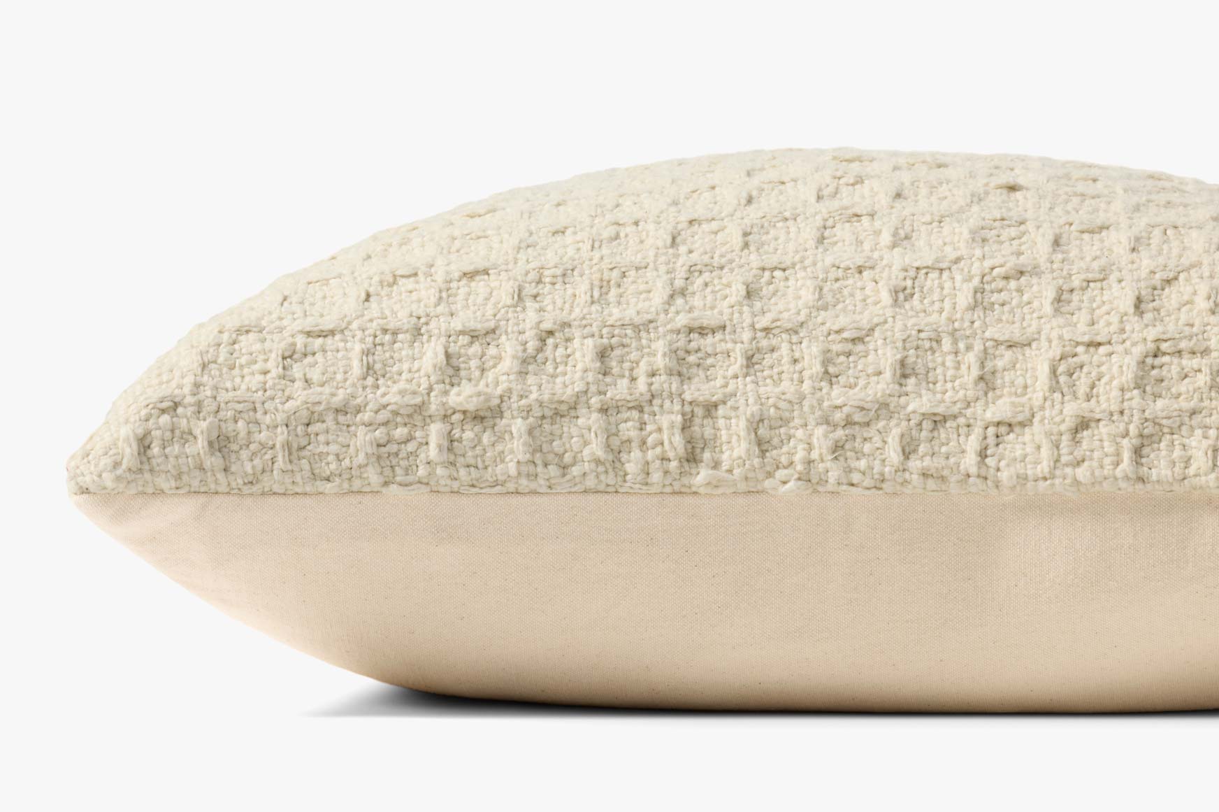 Amber Lewis x Loloi Alinah Ivory Pillow White Cliff Studio Throw Pillows