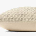 Amber Lewis x Loloi Alinah Ivory Pillow White Cliff Studio Throw Pillows
