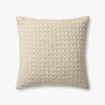 Amber Lewis x Loloi Alinah Ivory Pillow White Cliff Studio Throw Pillows