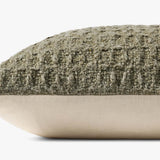Amber Lewis x Loloi Alinah Olive Pillow White Cliff Studio Throw Pillows