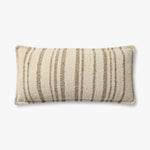 Brigette Romanek x Loloi NOT NAMED Brigette Romanek PBR0011 Natural / Tan Pillow White Cliff Studio Throw Pillows