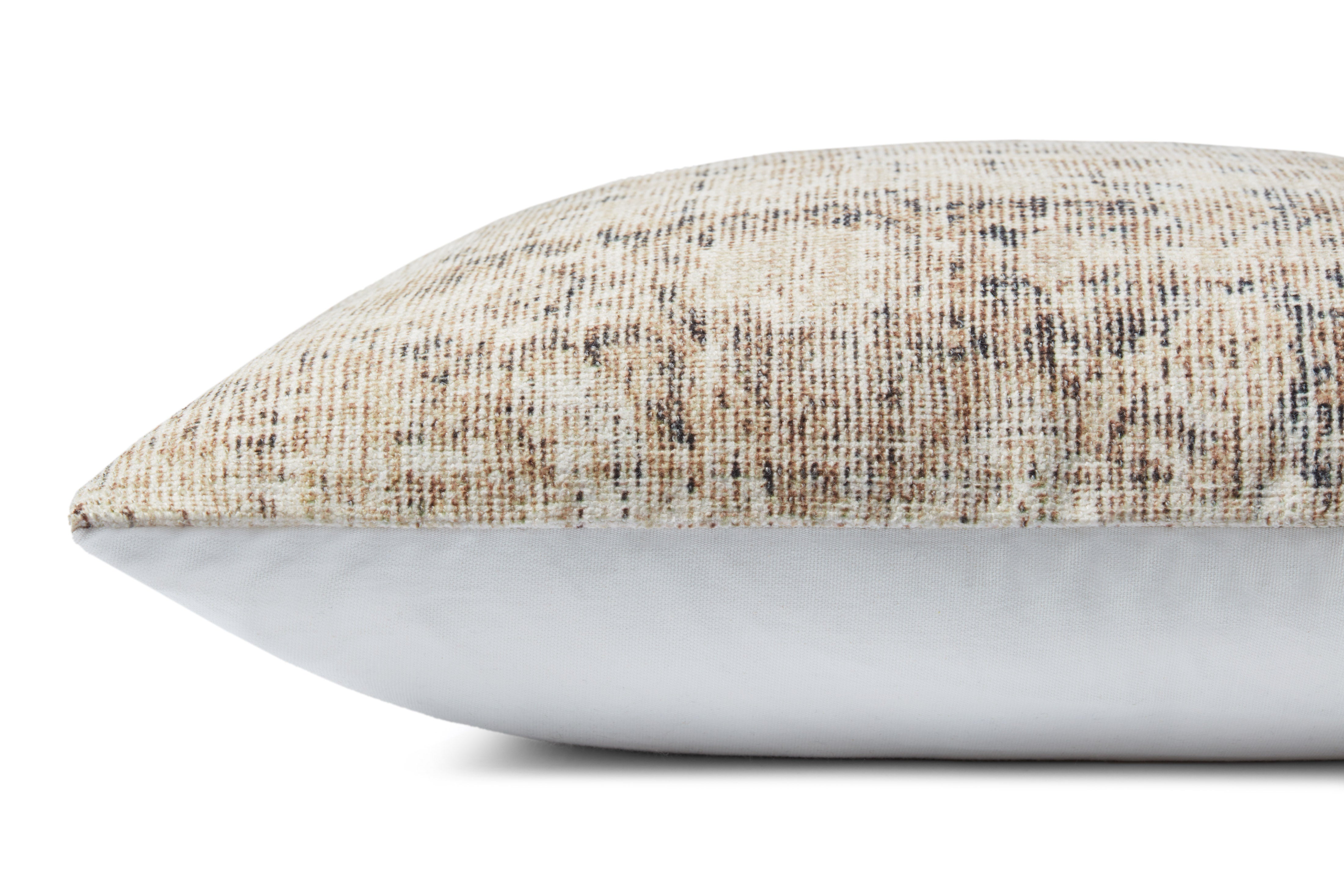 Amber Lewis x Loloi No Name Antique Ivory / Graphite Pillow - Image 2