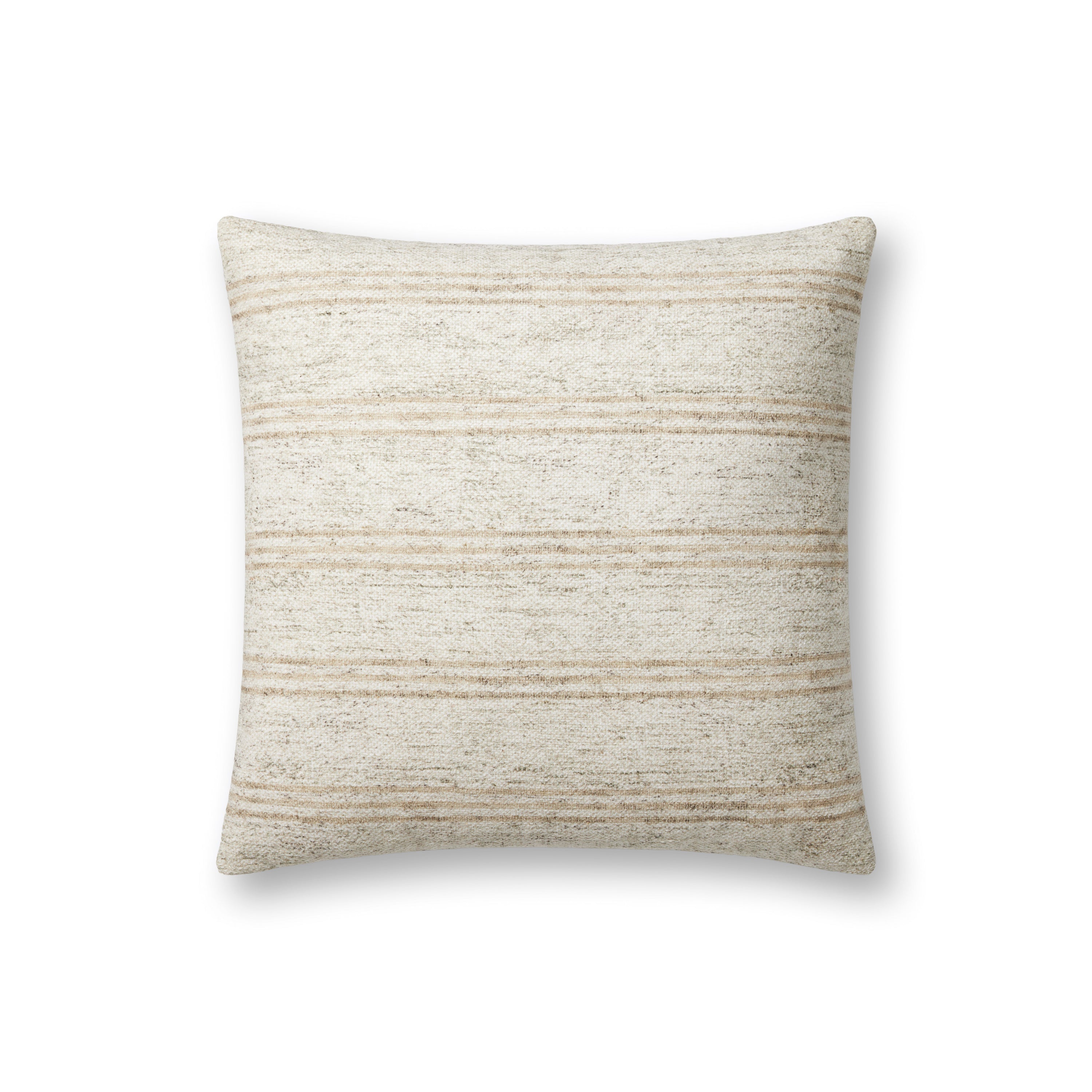 Amber Lewis x Loloi Zephyr Ivory / Natural Pillow