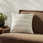 Amber Lewis x Loloi Zephyr Ivory / Natural Pillow - Image 4