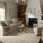 Amber Lewis x Loloi Zephyr Ivory / Natural Pillow - Image 3