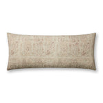 Amber Lewis x Loloi Celestia Natural / Wine Pillow