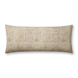 Amber Lewis x Loloi Celestia Natural / Wine Pillow