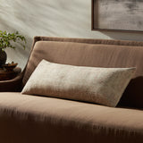 Amber Lewis x Loloi Celestia Natural / Wine Pillow - Image 3