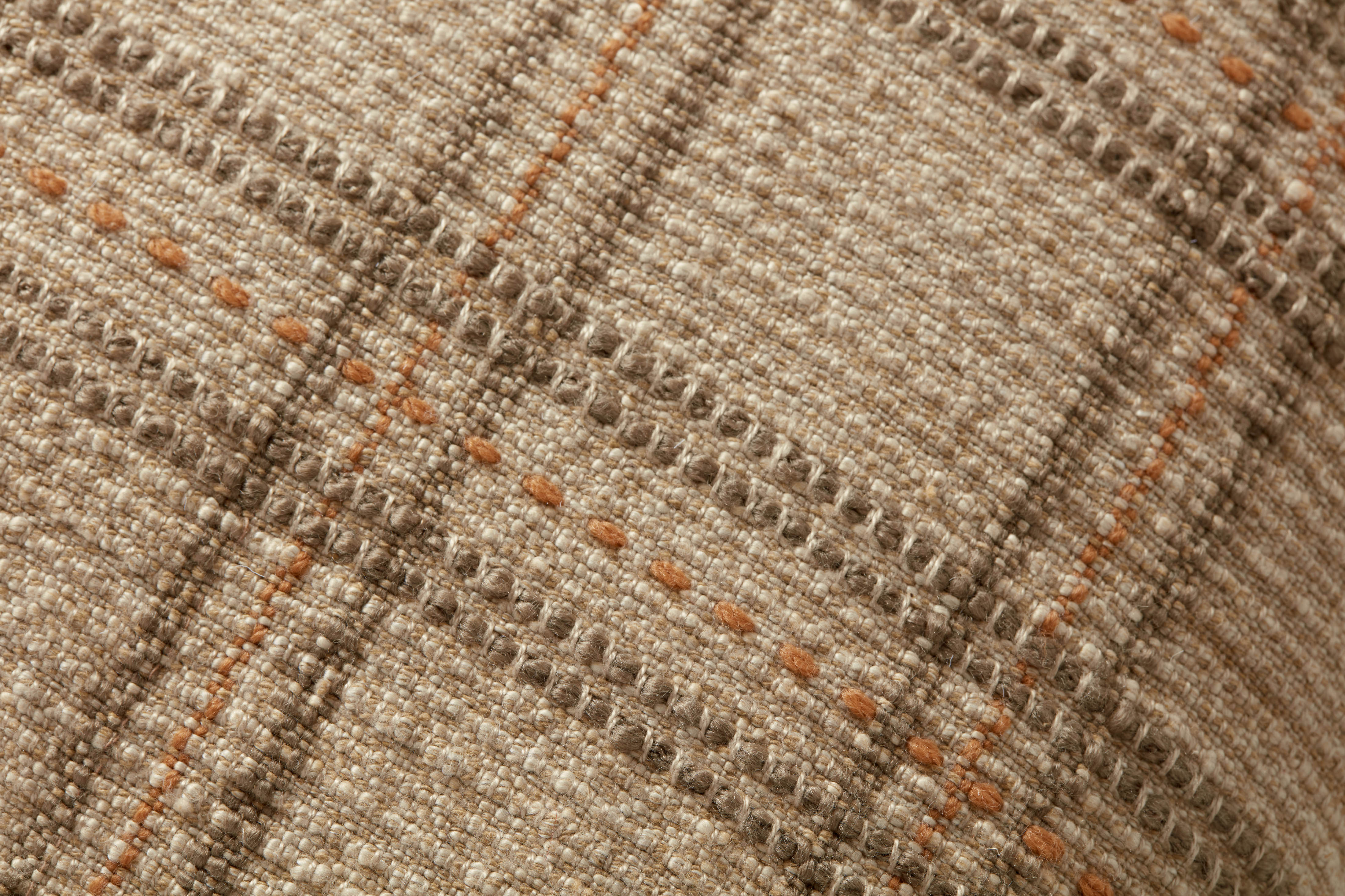 Angela Rose x Loloi Calista Tan / Terracotta Pillow - Image 3