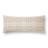 Amber Lewis x Loloi Gabrielle Beige / Terracotta Pillow