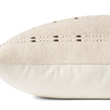Amber Lewis x Loloi Gabrielle Beige / Terracotta Pillow - Image 2