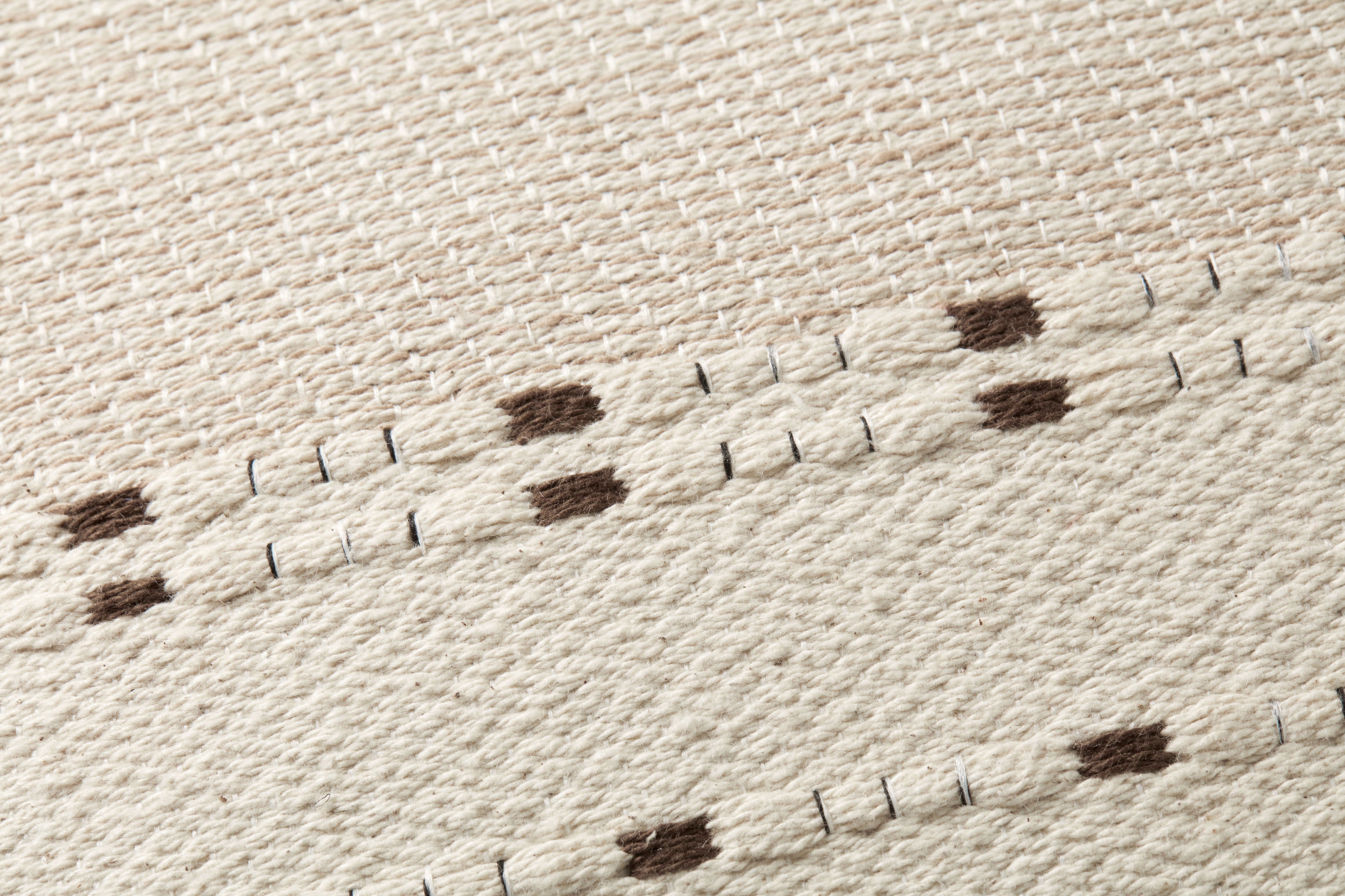 Amber Lewis x Loloi Gabrielle Beige / Terracotta Pillow - Image 3