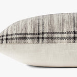 Amber Lewis x Loloi Dalia Ivory / Granite Pillow White Cliff Studio Throw Pillows
